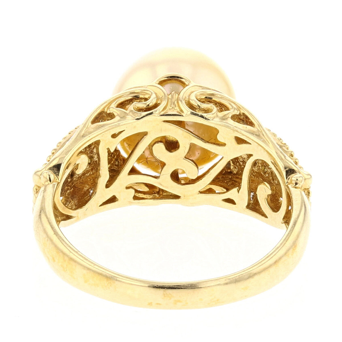 14K Gold FWP, Diamond Ring