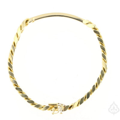 8.5" ID Gold Bracelet