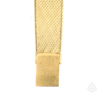 LONGINES yellow gold laminated buckle - 14mm handle - suitable for yellow  gold men's watches and chronographs from the 70s - La Casa dell'Orologio