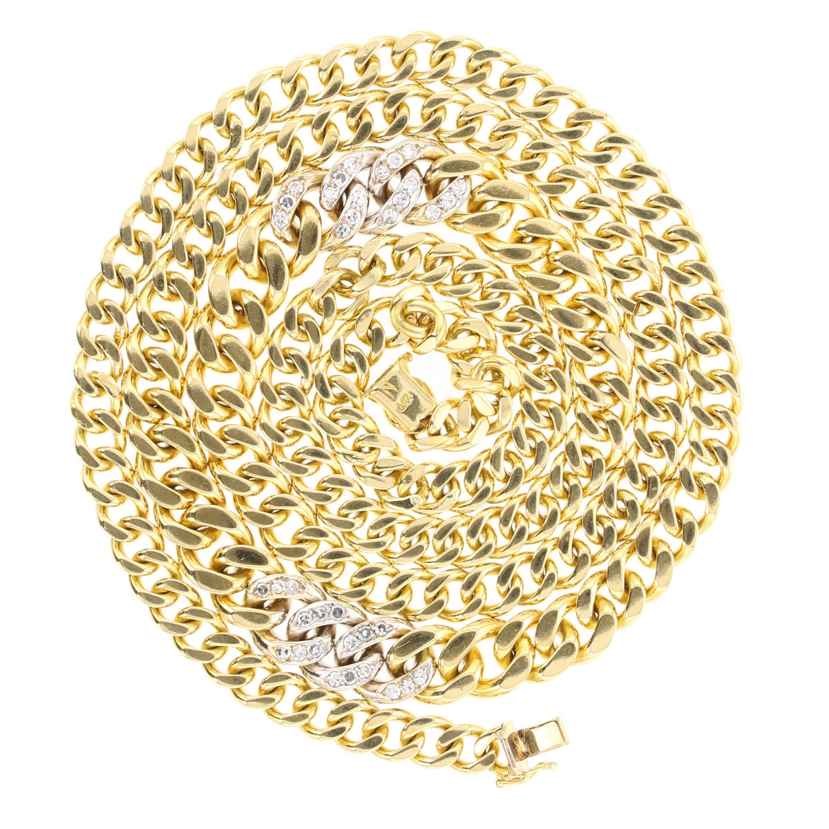 Graduated Curb Link Chain