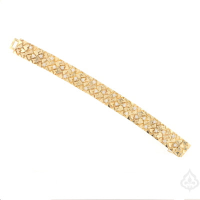Nugget heart Diamond Bracelet