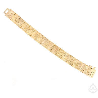 Nugget heart Diamond Bracelet