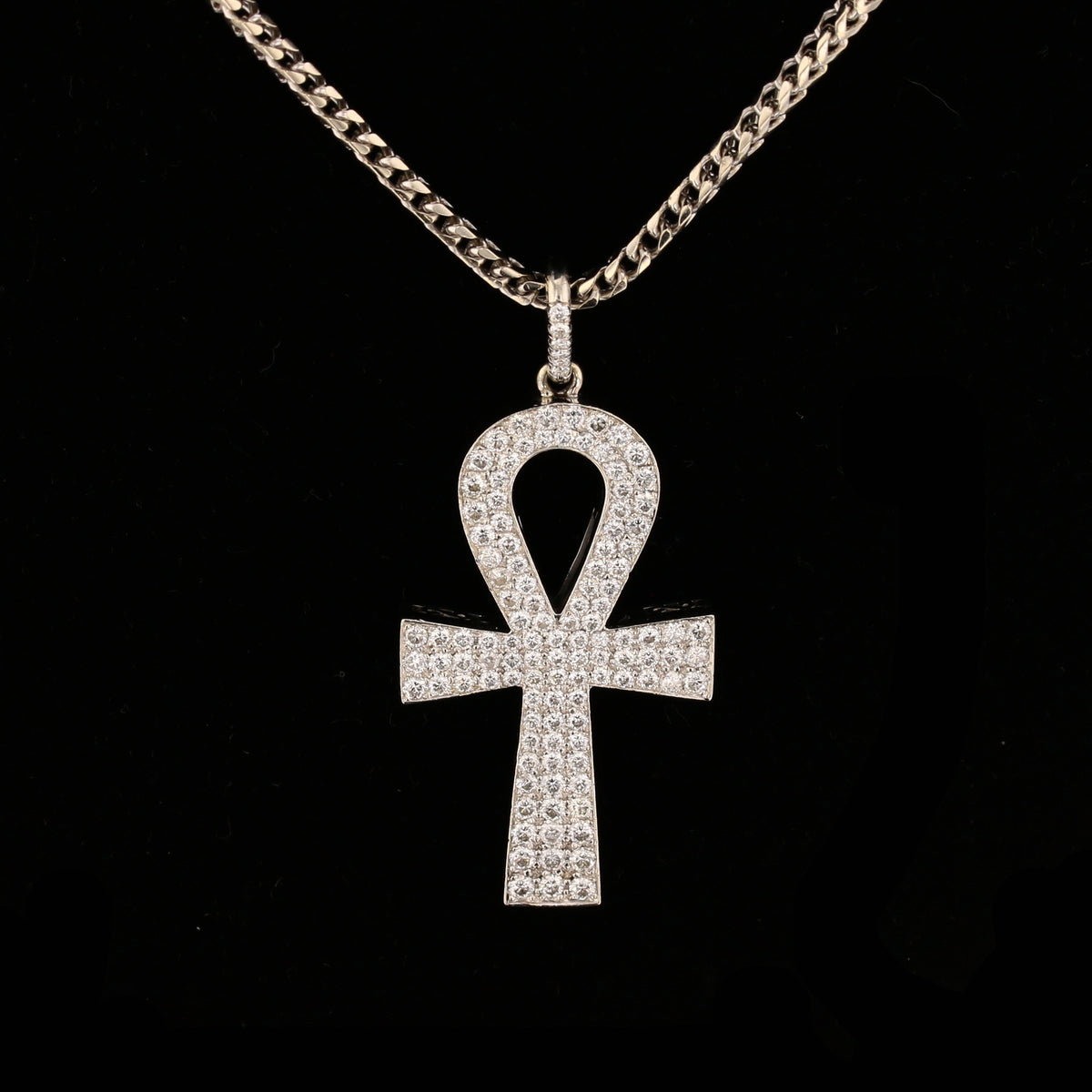 5.30ct Diamond Ankh Pendant