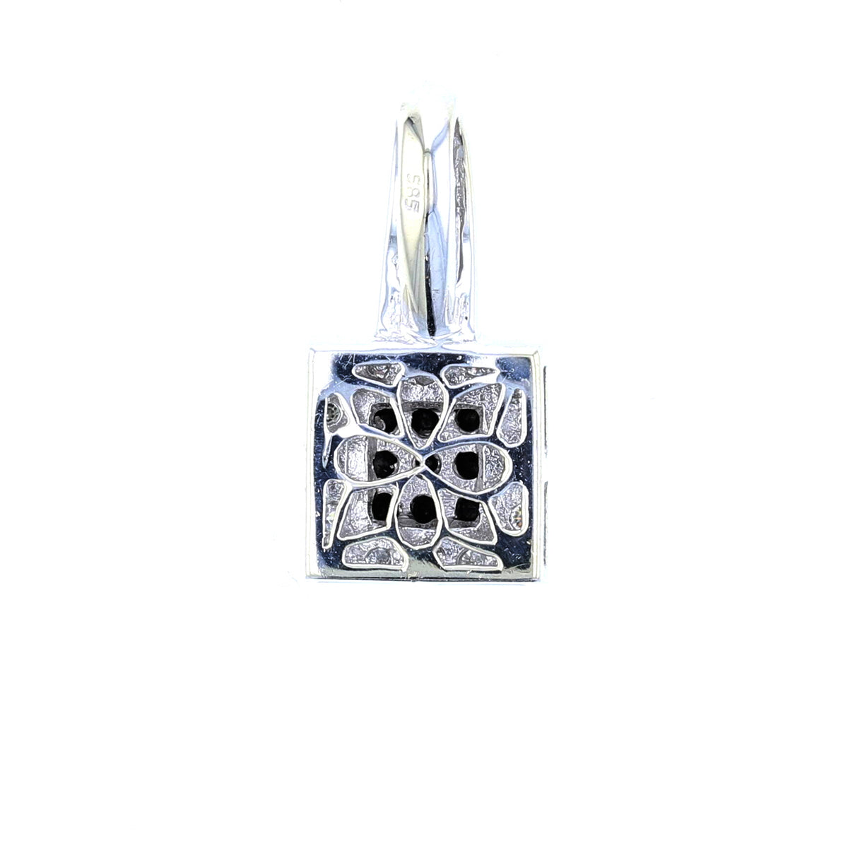 Black n White Diamond Pendant   891771