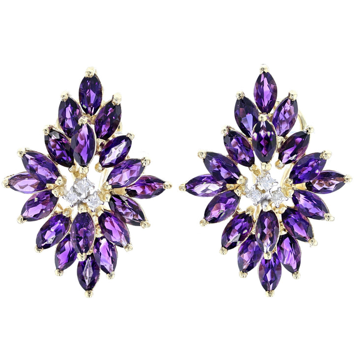 Amethyst Vintage Earrings   891775
