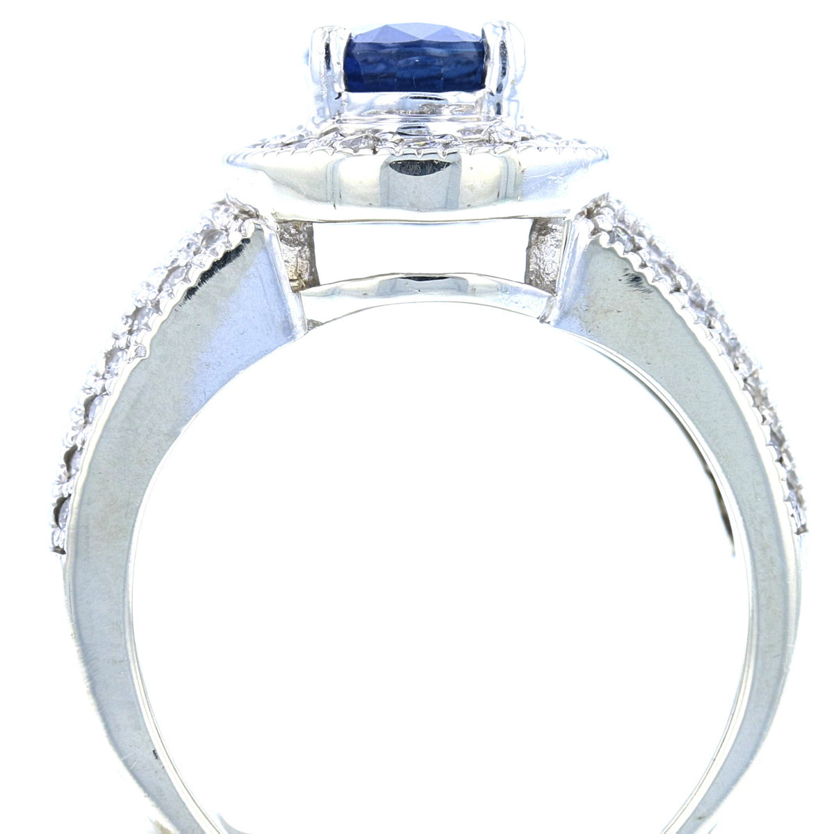 Sapphire Diamond Ring.