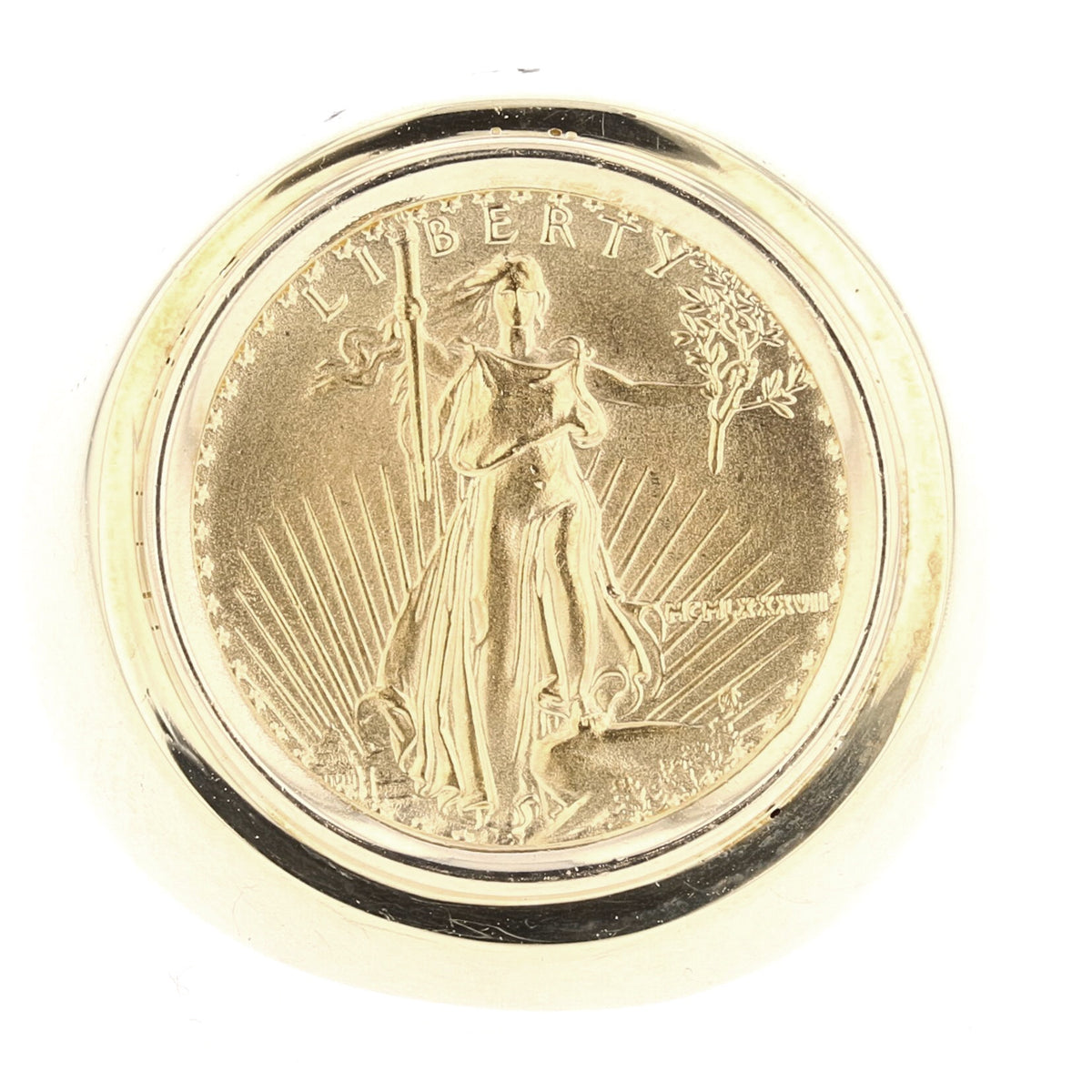 1/10oz Liberty Coin Ring 892025