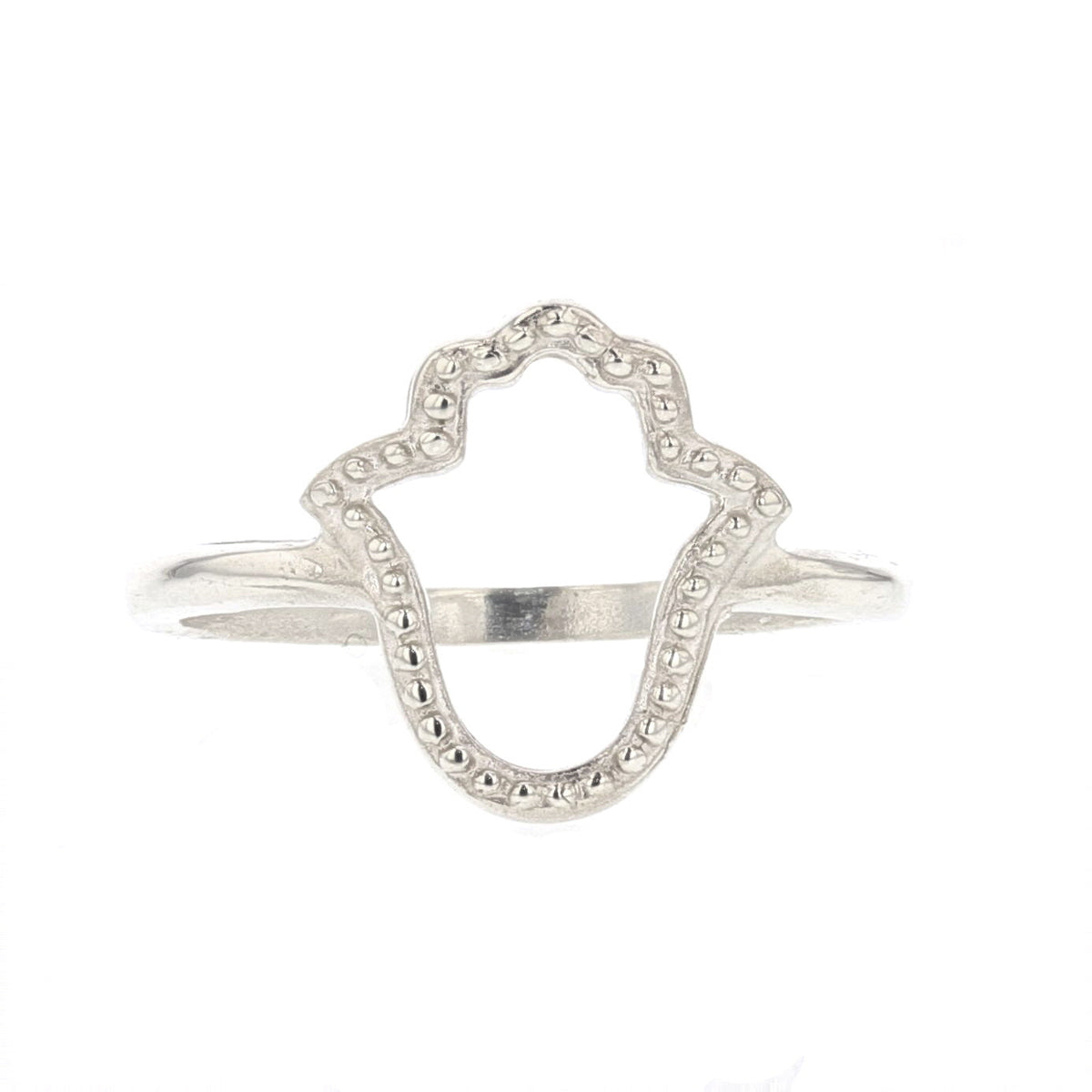 Sterling Silver Hamsa Ring