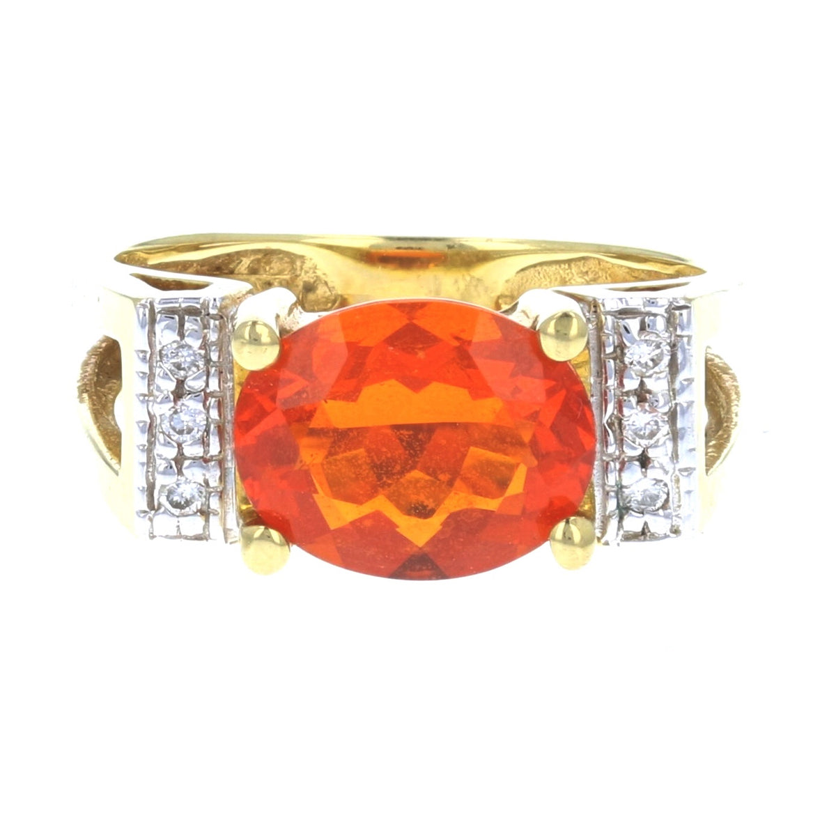 Brazilian Opal Diamond Ring   893037