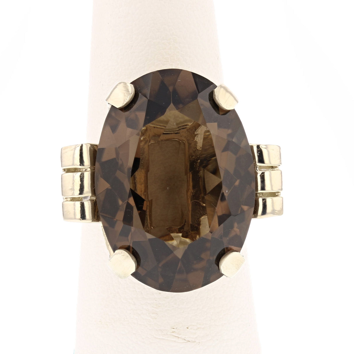 Smokey Topaz Ring