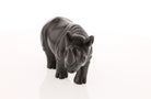 Regal Rhinoceros Dark Wood Netsuke - David's Antiques & Jewelry