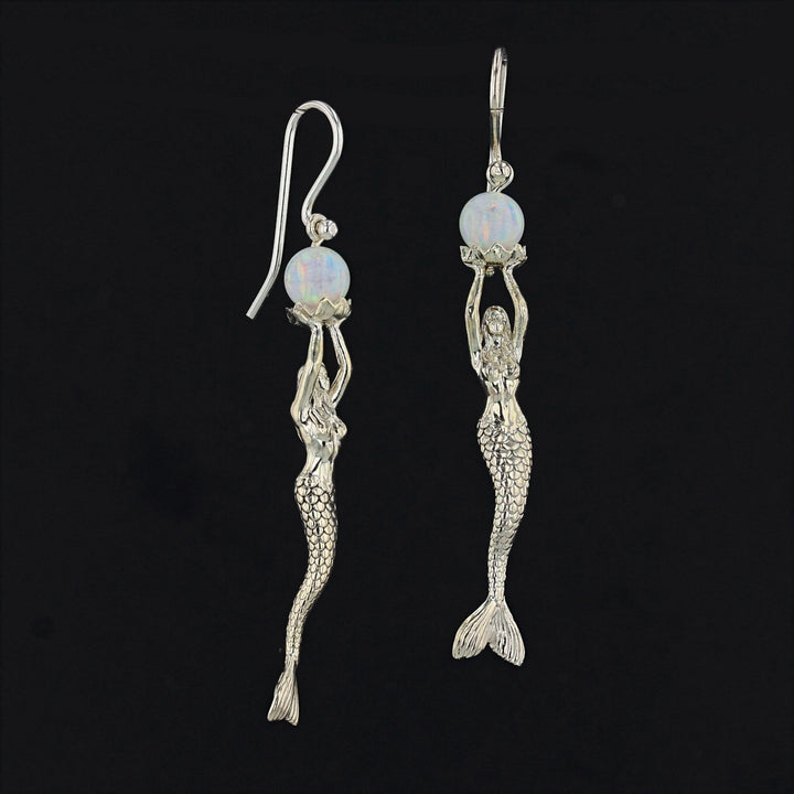 Mermaid Opal Earrings