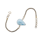 Larimar Pear Shape Bracelet - David's Antiques & Jewelry