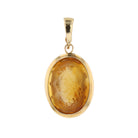 Citrine Cameo Pendant - David's Antiques & Jewelry