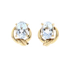 Aquamarine  Earrings - David's Antiques & Jewelry