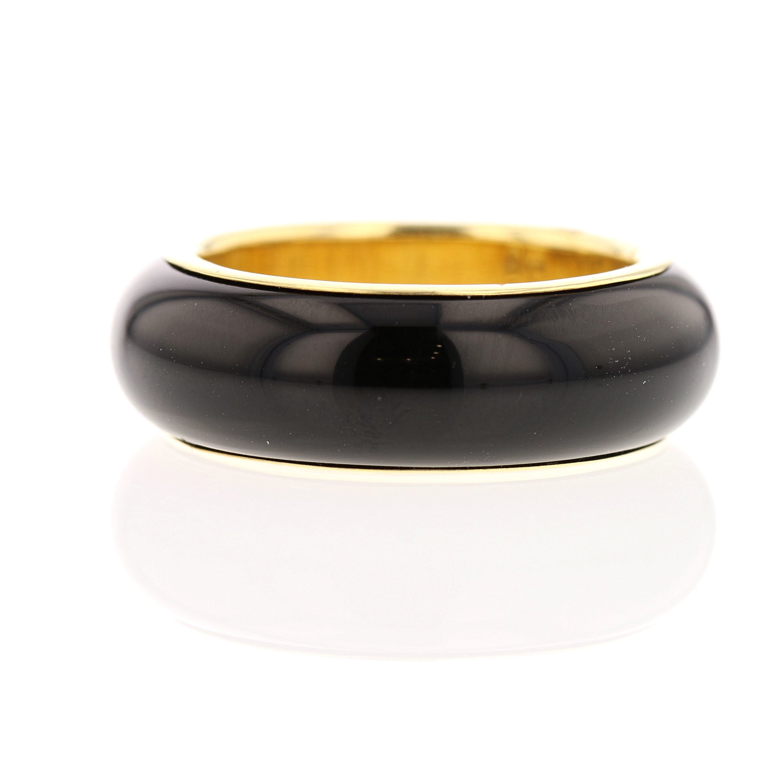 Onyx Band Ring - David's Antiques & Jewelry